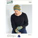 His Beanie and Fingerless Gloves Knitting Pattern (N1630)-Needlecraft Patterns-Wentworth Distributors-Printed Pattern – Posted-Wild & Woolly Yarns