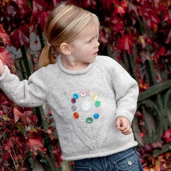 Hundreds & Thousands Sweater Knitting Pattern - 8 Ply (LF07)-Needlecraft Patterns-Lisa F Design-Wild & Woolly Yarns