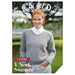 I-Cord, V Neck Sweater Knitting Pattern (CRU2604)-Needlecraft Patterns-Crucci-Wild & Woolly Yarns