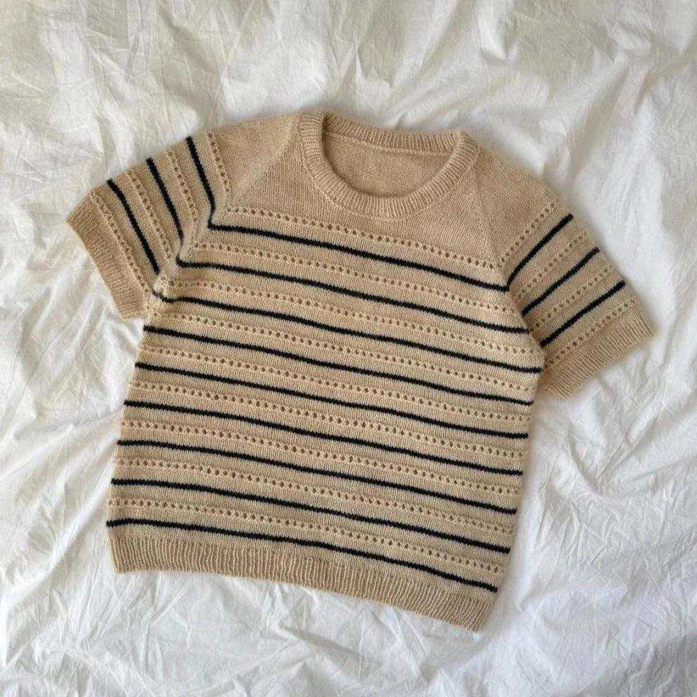 Ida Tee Knitting Pattern - PetiteKnit-Needlecraft Patterns-PetiteKnit-Wild & Woolly Yarns