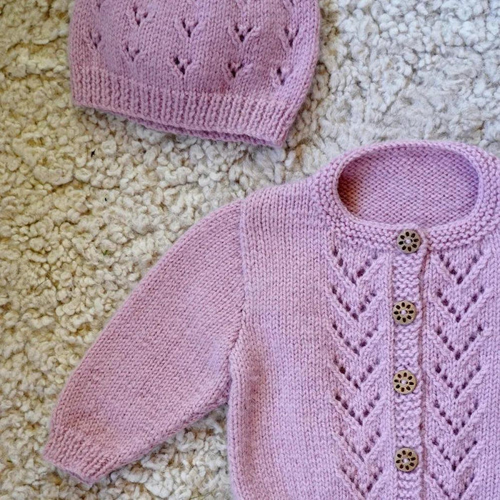 Isla Cardi and Hat Knitting Pattern (BC138)-Needlecraft Patterns-Lisa F Design-Wild & Woolly Yarns