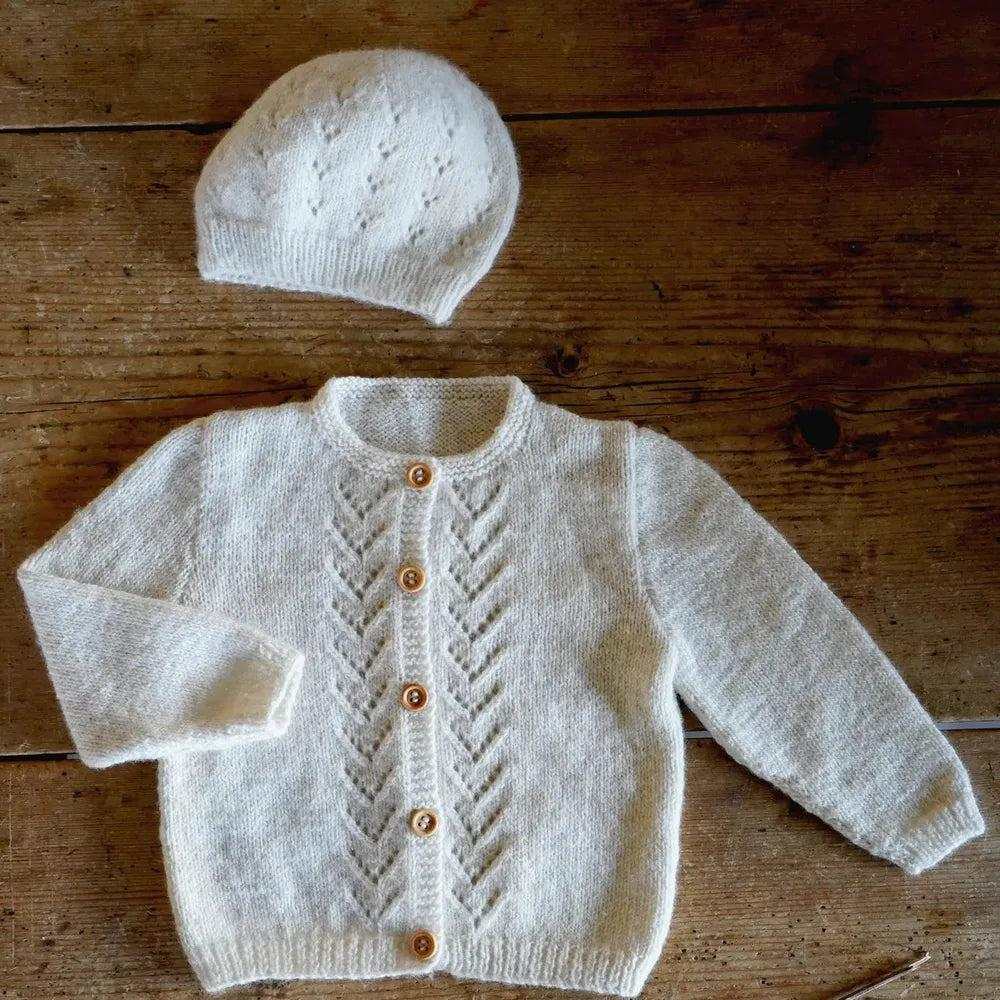 Isla Cardi and Hat Knitting Pattern (BC138)-Needlecraft Patterns-Lisa F Design-Wild & Woolly Yarns