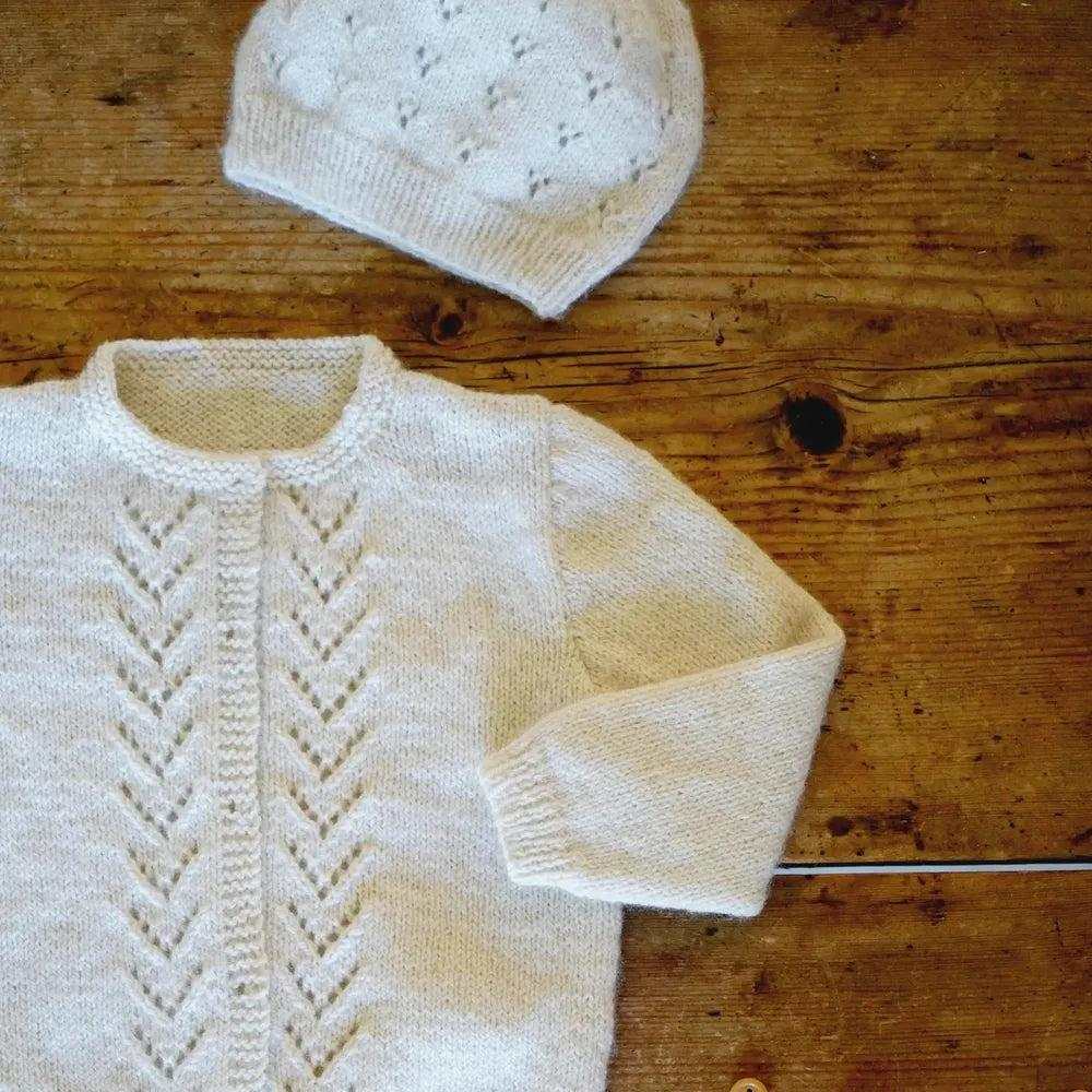 Isla Cardi and Hat Knitting Pattern (BC138)-Needlecraft Patterns-Lisa F Design-Wild & Woolly Yarns