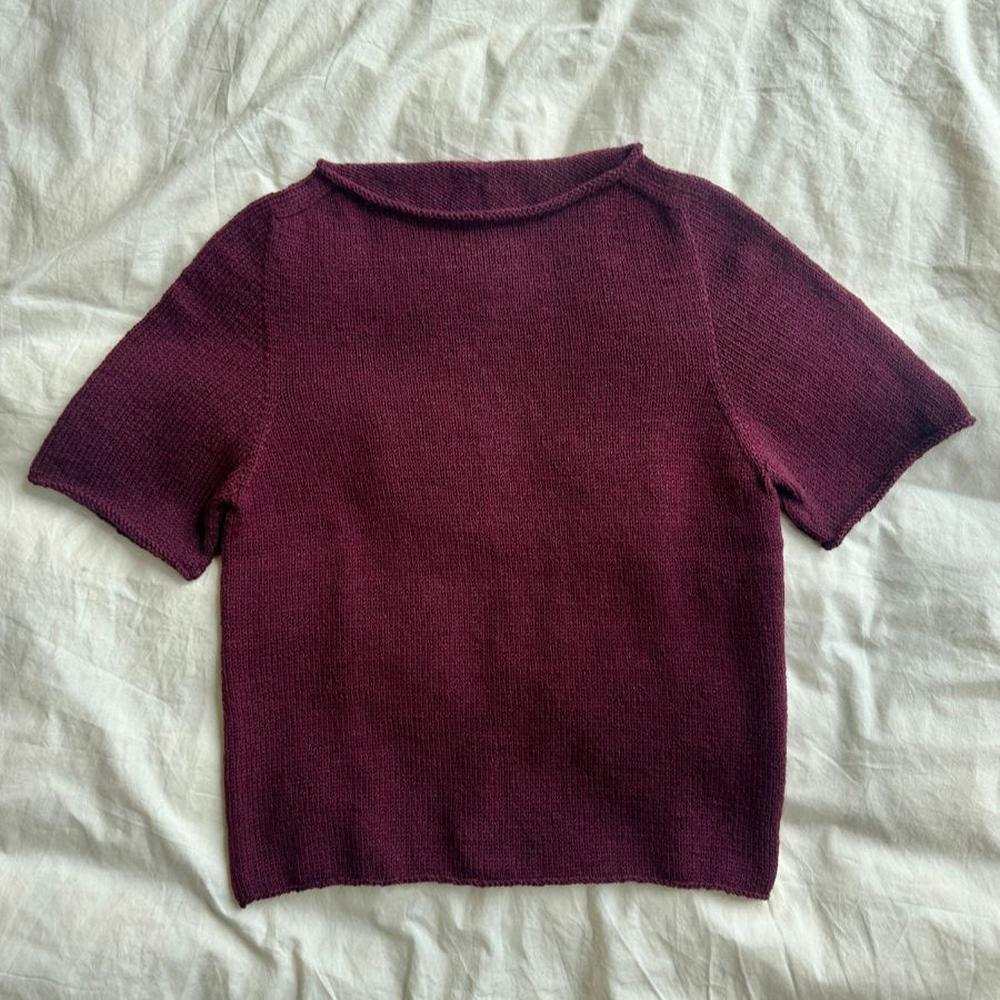 Ivy Tee Knitting Pattern - PetiteKnit-Needlecraft Patterns-PetiteKnit-Wild & Woolly Yarns