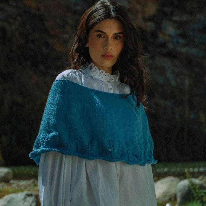 Jacinta Capelet Knitting Pattern-Needlecraft Patterns-Wentworth Distributors-Printed Pattern – Posted-Wild & Woolly Yarns