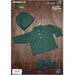 Jacket, Hat & Booties Knitting Pattern (K459)-Needlecraft Patterns-Wentworth Distributors-Printed-Wild & Woolly Yarns