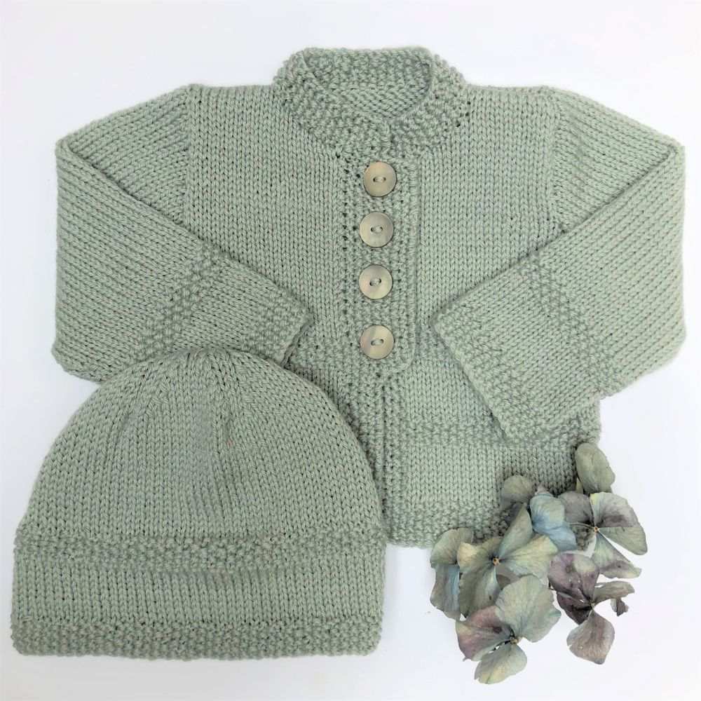 Jacket & Hat Knitting Pattern (N1218)-Needlecraft Patterns-Wentworth Distributors-Printed Pattern – Posted-Wild & Woolly Yarns