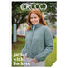 Jacket With Pockets Knitting Pattern (CRU2504)-Needlecraft Patterns-Crucci-Printed-Wild & Woolly Yarns