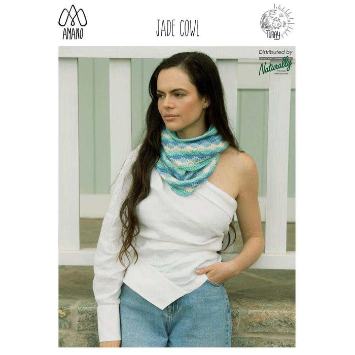 Jade Cowl Knitting Pattern-Needlecraft Patterns-Wentworth Distributors-Printed Pattern – Posted-Wild & Woolly Yarns