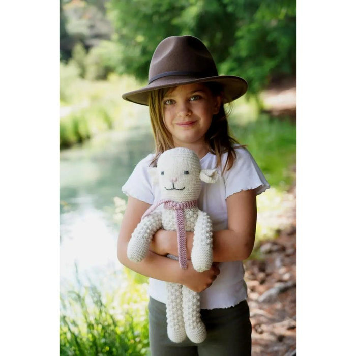 Jemima the Lamb Knitting Pattern (BC133)-Needlecraft Patterns-Lisa F Design-Wild & Woolly Yarns