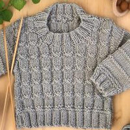 Jimmy Jumper Knitting Pattern (148)-Needlecraft Patterns-Touch Yarns-Wild & Woolly Yarns