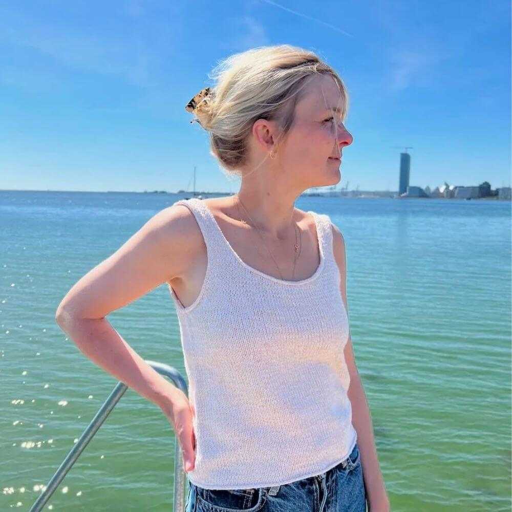 June Top Knitting Pattern - PetiteKnit-Needlecraft Patterns-PetiteKnit-Wild & Woolly Yarns