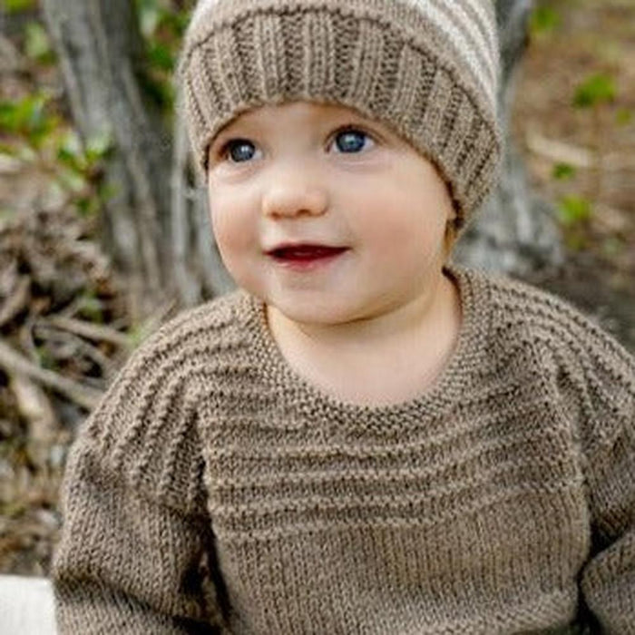 Kennedy Sweater & Hat Knitting Pattern - 8Ply (BC104)-Needlecraft Patterns-Lisa F Design-Wild & Woolly Yarns