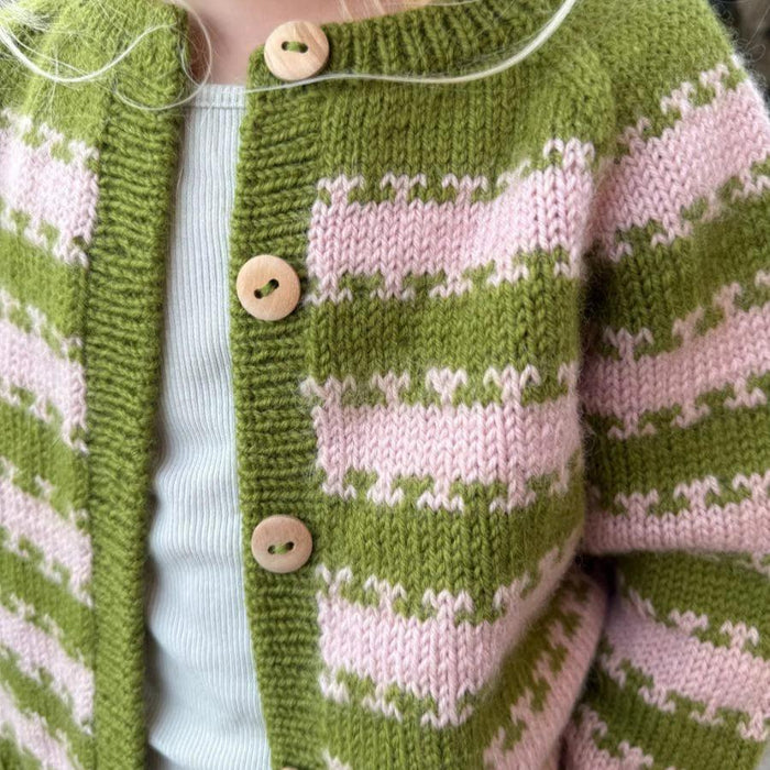 Key Cardigan Junior Knitting Pattern - PetiteKnit-Needlecraft Patterns-PetiteKnit-Wild &amp; Woolly Yarns