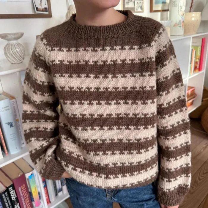 Key Sweater Junior Knitting Pattern - PetiteKnit-Needlecraft Patterns-PetiteKnit-Wild & Woolly Yarns