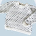 Kids Dot Pattern Sweater (CRU2602)-Needlecraft Patterns-Crucci-Printed-Wild & Woolly Yarns