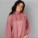 Lace Blouse Sweater & Scarf Knitting Pattern (AP1414)-Needlecraft Patterns-Alpaca Yarns-Printed Pattern – Posted-Wild & Woolly Yarns