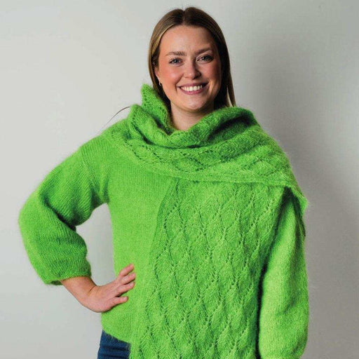 Lace Scarf or Wrap Knitting Pattern (AP1423)-Needlecraft Patterns-Alpaca Yarns-Printed Pattern – Posted-Wild & Woolly Yarns