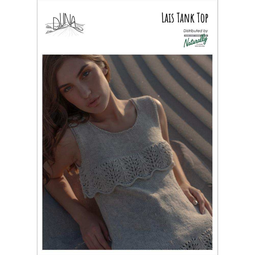Lais Tank Top Knitting Pattern-Needlecraft Patterns-Wentworth Distributors-Printed Pattern – Posted-Wild & Woolly Yarns