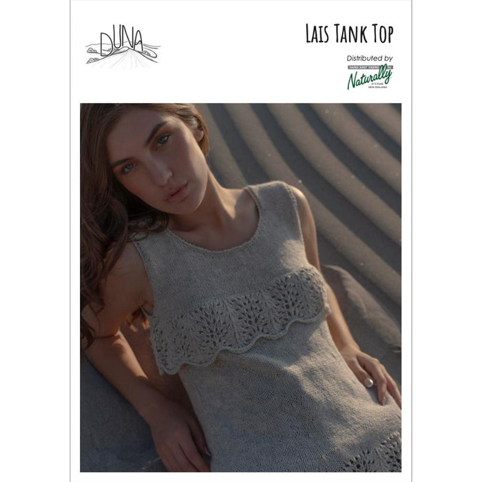 Lais Tank Top Knitting Pattern-Needlecraft Patterns-Wild and Woolly Yarns