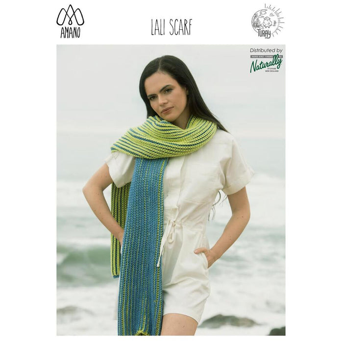 Lali Scarf Knitting Pattern-Needlecraft Patterns-Wentworth Distributors-Printed Pattern – Posted-Wild & Woolly Yarns