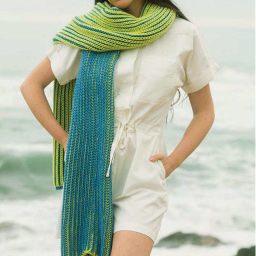 Lali Scarf Knitting Pattern-Needlecraft Patterns-Wentworth Distributors-Printed Pattern – Posted-Wild & Woolly Yarns
