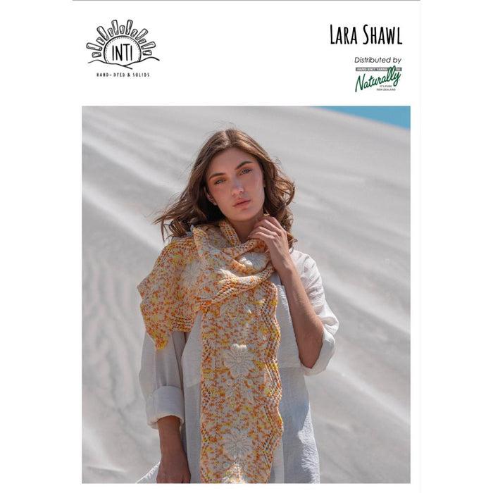 Lara Shawl Knitting Pattern-Needlecraft Patterns-Wild and Woolly Yarns