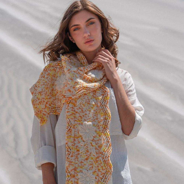 Lara Shawl Knitting Pattern-Needlecraft Patterns-Wentworth Distributors-Printed Pattern – Posted-Wild & Woolly Yarns