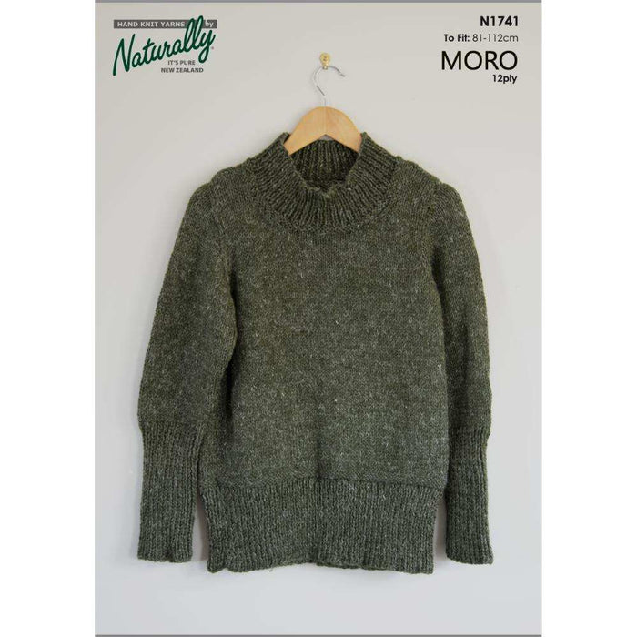 Lazy Sweater Knitting pattern (N1741)-Needlecraft Patterns-Wentworth Distributors-Printed Pattern – Posted-Wild & Woolly Yarns