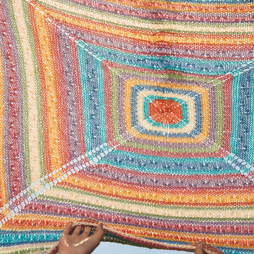 LEA BLANKET Pattern-Needlecraft Patterns-Wild and Woolly Yarns