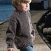 Liquorice Twist Sweater Knitting Pattern - 8Ply(LF20)-Pattern-Wild and Woolly Yarns