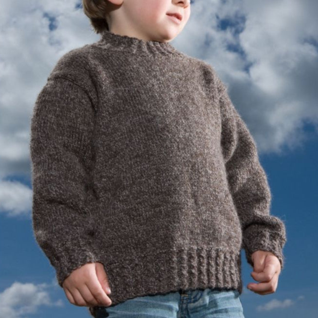 Liquorice Twist Sweater Knitting Pattern - 8Ply(LF20)-Pattern-Wild and Woolly Yarns