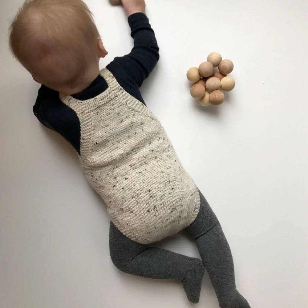 Little Sister's Romper Knitting Pattern - PetiteKnit-Needlecraft Patterns-PetiteKnit-Wild & Woolly Yarns