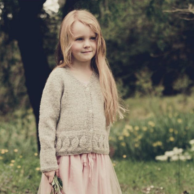 Lolly PopCardigan Knitting Pattern - 8Ply (LF24)-Pattern-Wild and Woolly Yarns