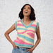 Luana Vest Knitting Pattern-Pattern-Wild and Woolly Yarns