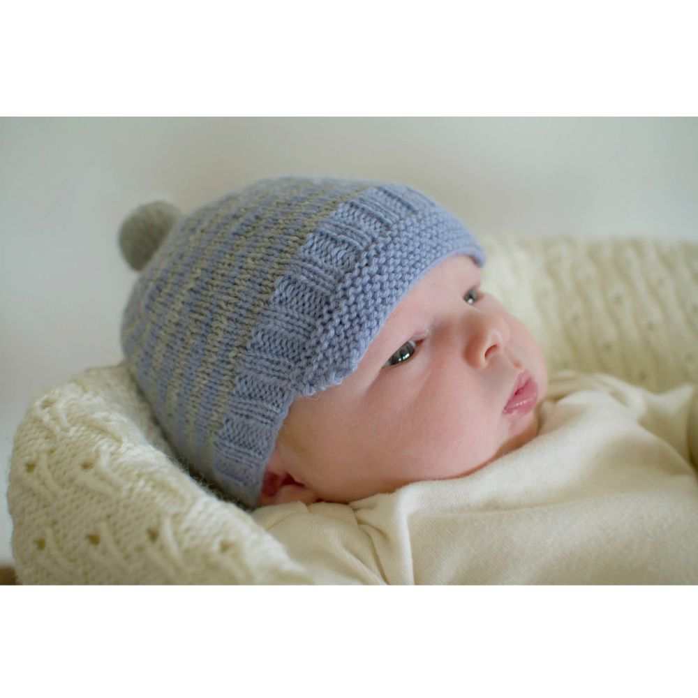 Luca Hat Knitting Pattern - 4Ply(BC49)-Needlecraft Patterns-Lisa F Design-Wild & Woolly Yarns