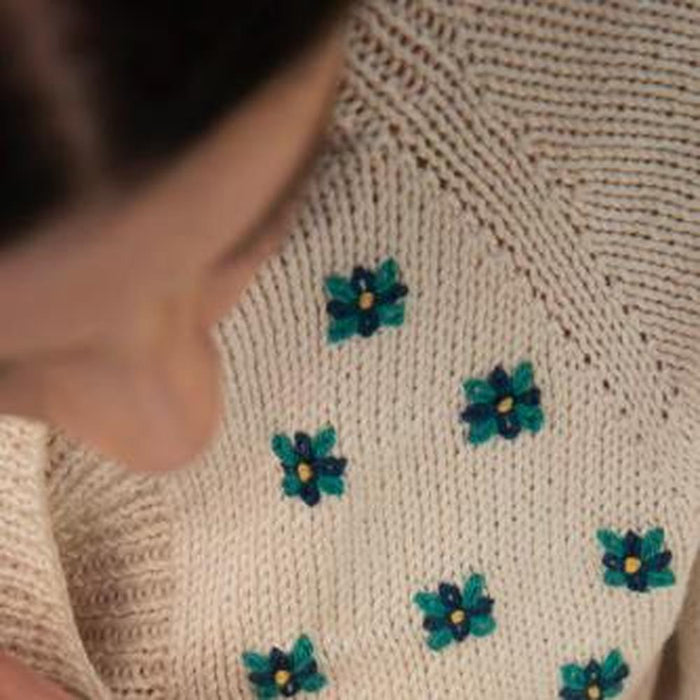 Lucero Cardigan-Needlecraft Patterns-Wentworth Distributors-Printed-Wild & Woolly Yarns