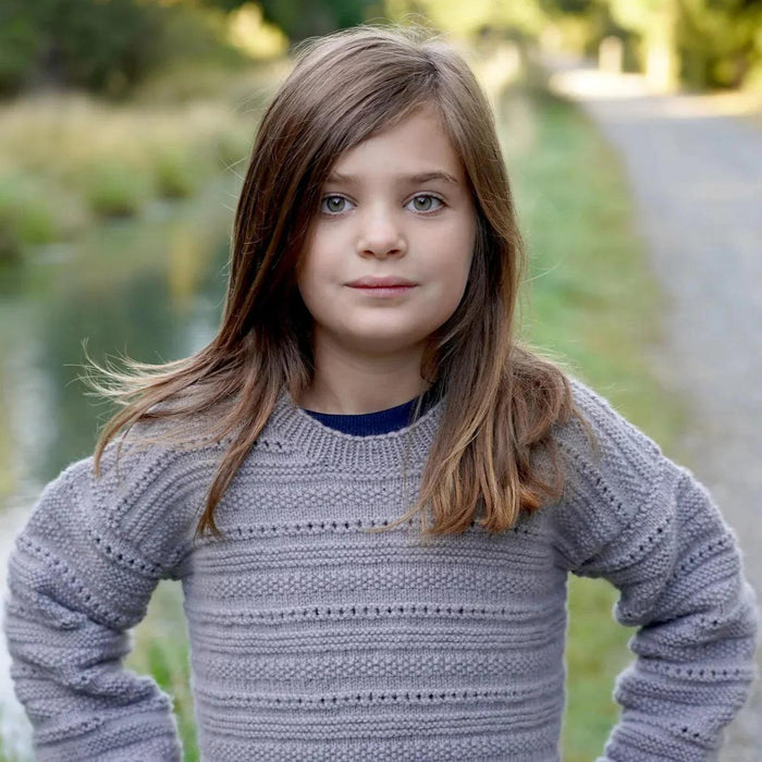 Maisie Sweater Knitting Pattern (LF58)-Needlecraft Patterns-Lisa F Design-Wild & Woolly Yarns