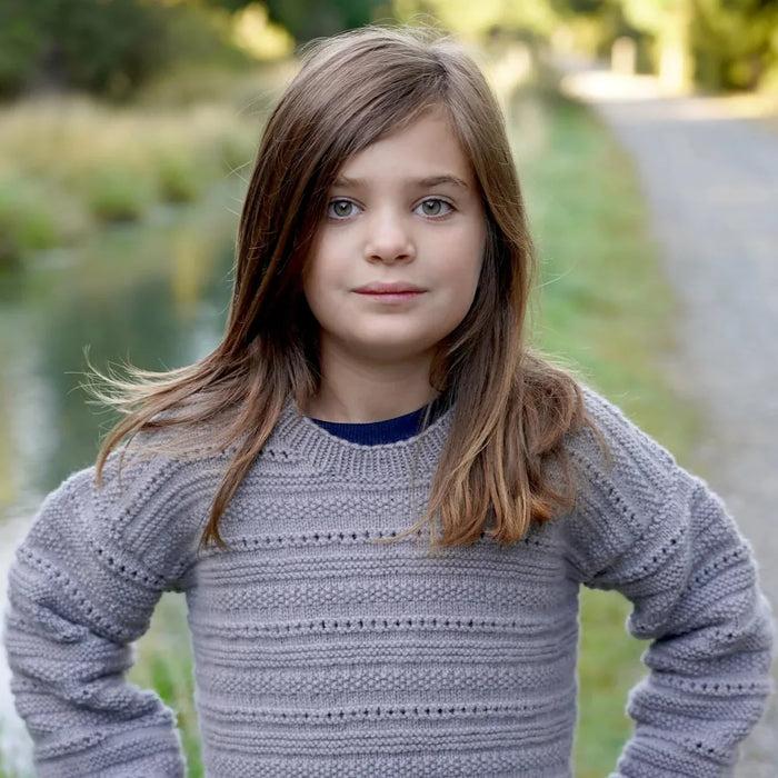 Maisie Sweater Knitting Pattern (LF58)-Needlecraft Patterns-Lisa F Design-Wild & Woolly Yarns