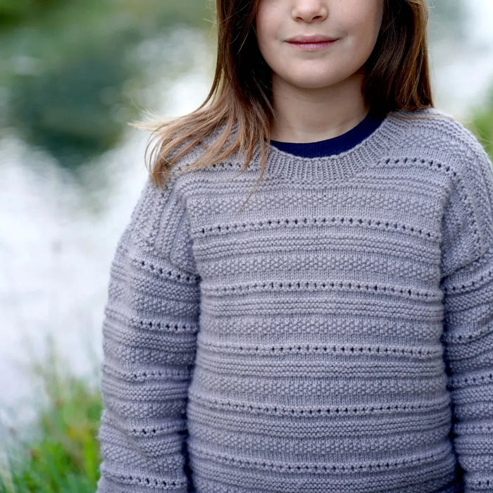 Maisie Sweater Knitting Pattern (LF58)-Needlecraft Patterns-Lisa F Design-Wild & Woolly Yarns