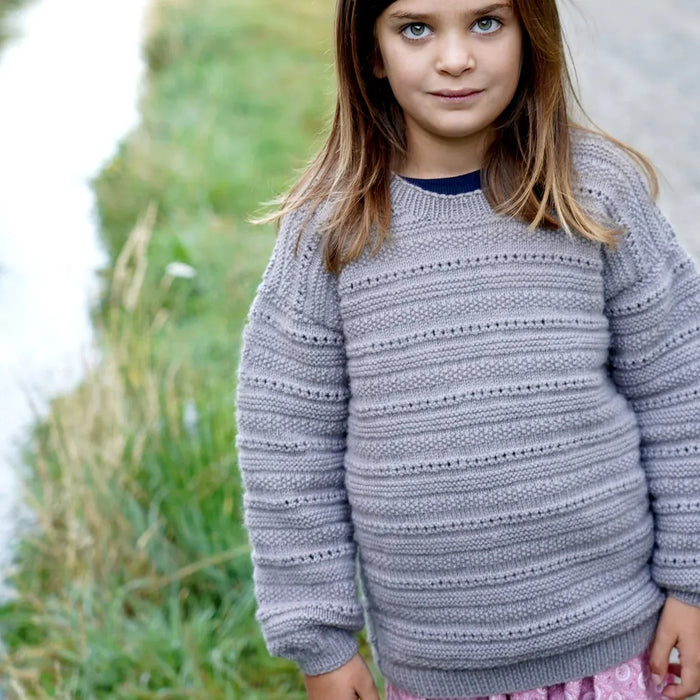 Maisie Sweater Knitting Pattern (LF58)-Needlecraft Patterns-Lisa F Design-Wild & Woolly Yarns