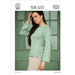 Malena Sweater Knitting Pattern-Needlecraft Patterns-Wentworth Distributors-Printed Pattern – Posted-Wild & Woolly Yarns