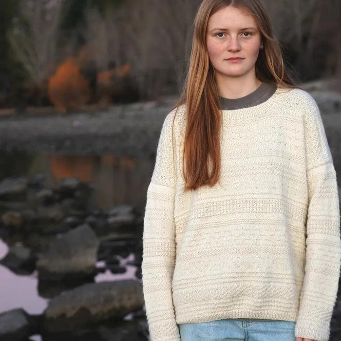 Melody Sweater Knitting Pattern - 8Ply (HC64)-Needlecraft Patterns-Lisa F Design-Wild & Woolly Yarns