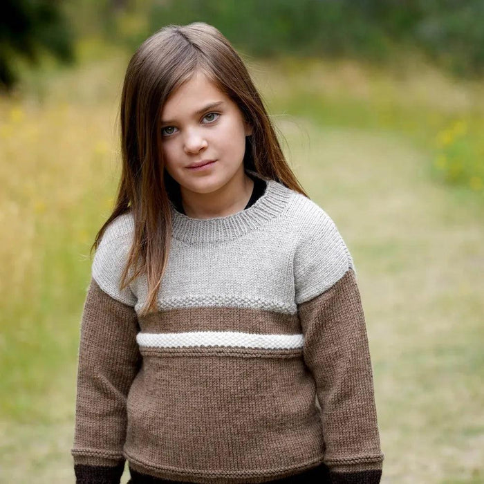 Merrill Sweater Knitting Pattern (LF64)-Needlecraft Patterns-Lisa F Design-Wild & Woolly Yarns