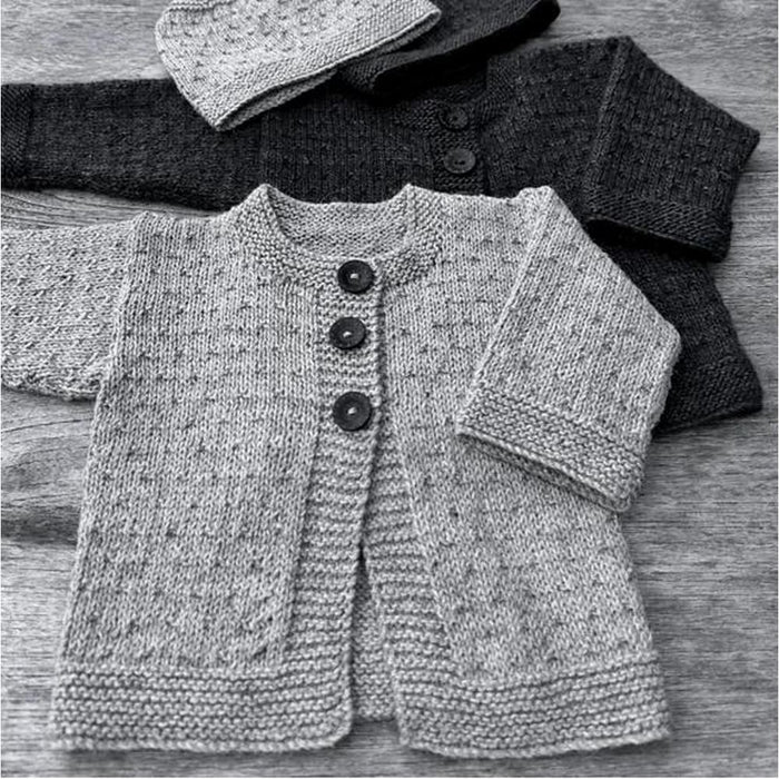 Mika Petite Knitting Pattern - 4ply-Needlecraft Patterns-Kiwi Stitch & Knit Co-Printed-Wild & Woolly Yarns