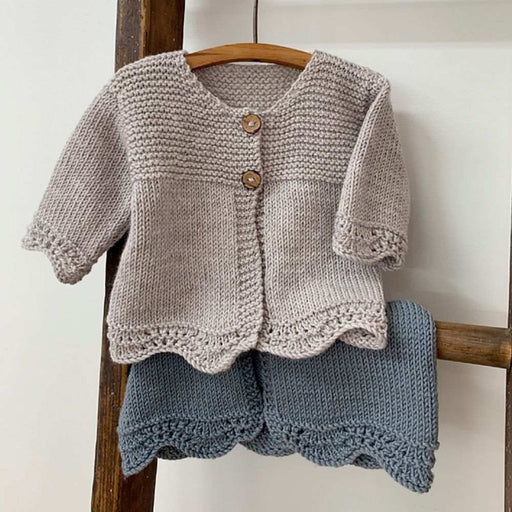 Millie Cardigan Knitting Pattern - 8 Ply-Needlecraft Patterns-Kiwi Stitch & Knit Co-Printed-Wild & Woolly Yarns