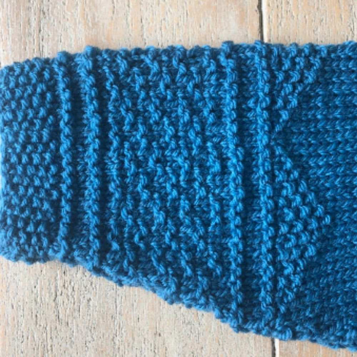 Mini Gansey Jumper Knitting Pattern (K3012)-Pattern-Wild and Woolly Yarns