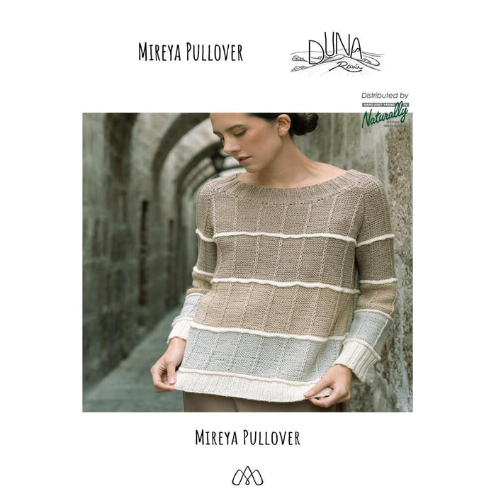 Mireya Pullover Knitting Pattern-Needlecraft Patterns-Wentworth Distributors-Printed Pattern – Posted-Wild & Woolly Yarns