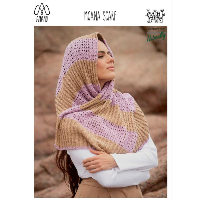 Moana Scarf KNitting Pattern