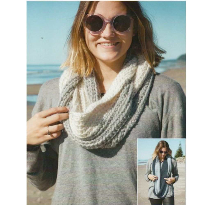 Mobius Infinity Scarf Crochet Pattern (AP2712)-Needlecraft Patterns-Alpaca Yarns-Printed Pattern – Posted-Wild & Woolly Yarns